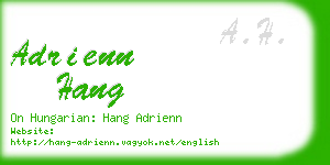 adrienn hang business card